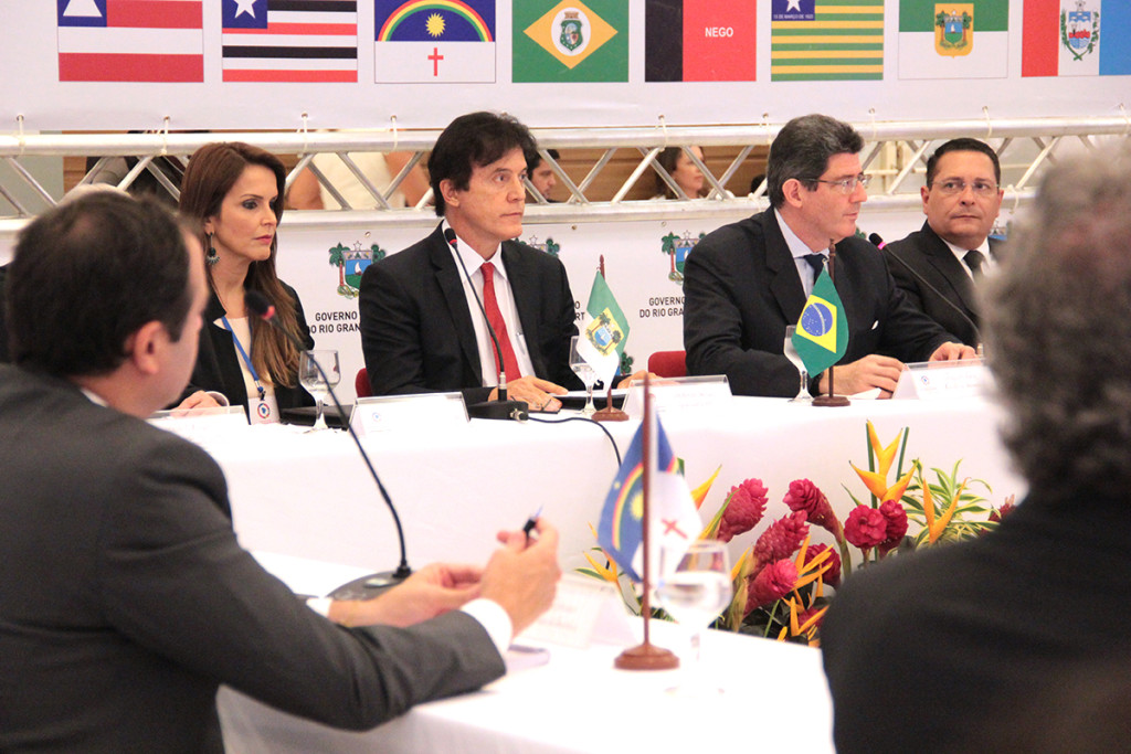 08.05 Palestra com o ministro da fazenda, Joaquim Levy - 3Âº Encontro de Governadores do NE - Foto Rayane Mainara (5)