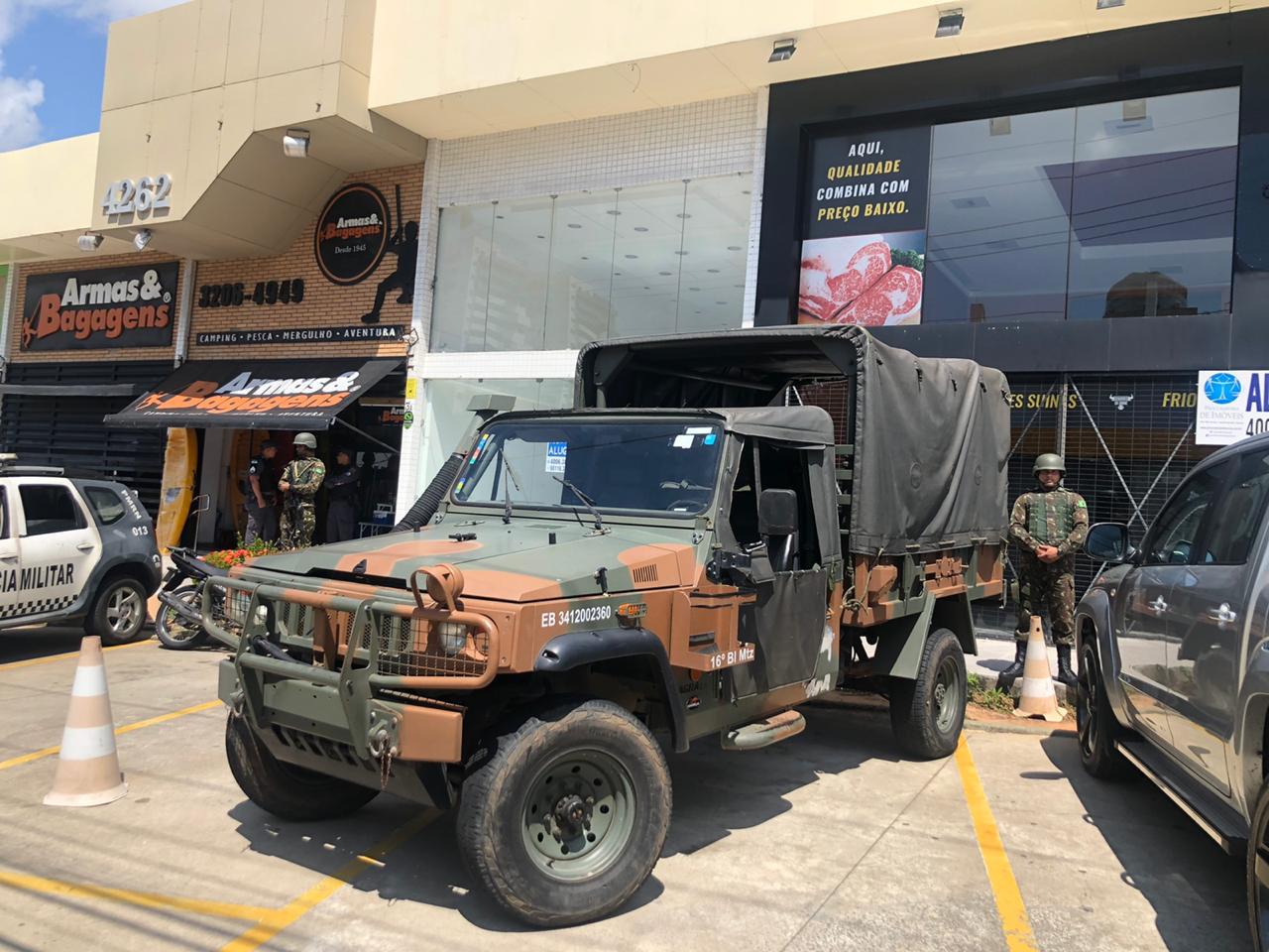 FOTOS: Armas & Bagagens agradece o apoio do Exército Brasileiro no controle  da venda de armas e munições legalizadas - Blog do BG
