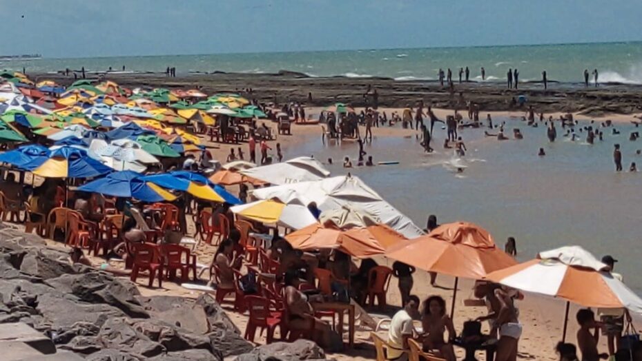 RN: Feriado de 7 de Setembro tem Praias Lotadas em Natal; VEJA FOTOS -  Canguaretama de Fato