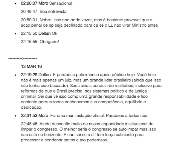 20- ESTRATÉGIAS’, SUPOSTAS ORIENTAÇÕES, LEGAL OU ILEGAL: Confira íntegra de material de 50 páginas de conversas entre procuradores da Lava Jato e Sergio Moro