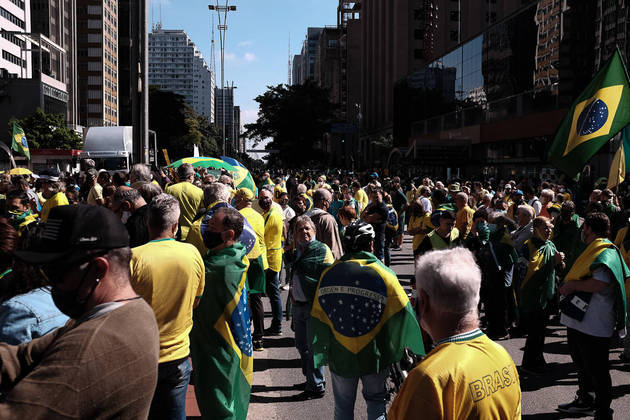 SP FOTOS: Brasília e outras capitais registram manifestações no Dia do Trabalho