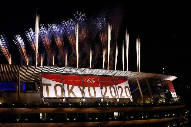 FOTOS: Veja momentos da Cerimônia de Encerramento da Olimpíada de Tóquio