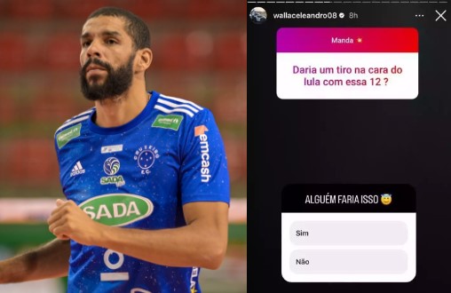 Paulo Pimenta aciona AGU por post do jogador de vôlei Wallace de Souza