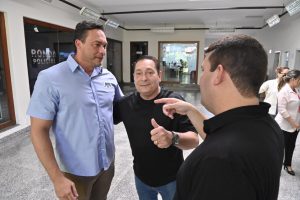 O encontro de Styverson com Ezequiel na TCM em Mossor&oacute; - Blog do BG