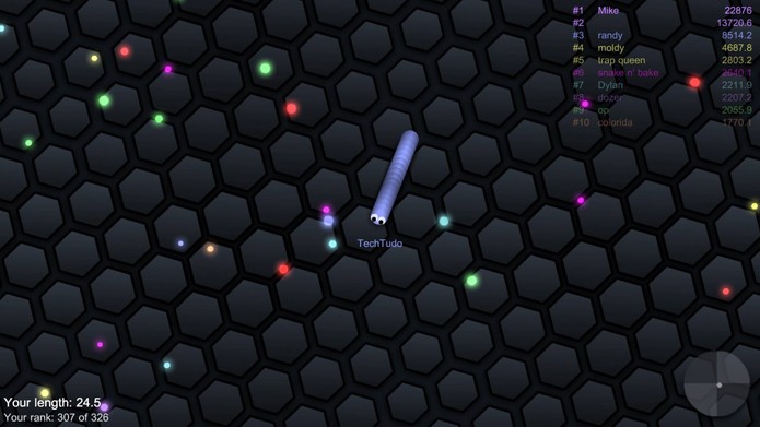 JOGO DA COBRINHA - Slither.io COBRINHA DE UM OLHO SÓ + Pontos