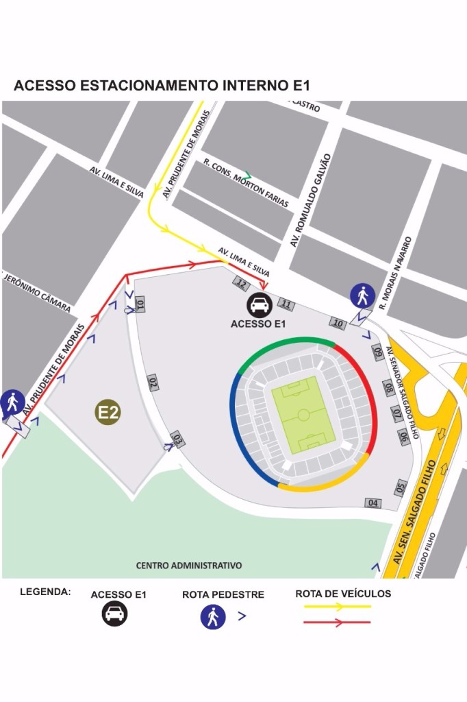 Acesso Estacionamento Interno E1