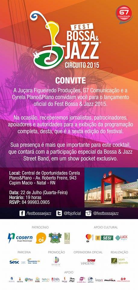 Convite Fest Bossa & Jazz