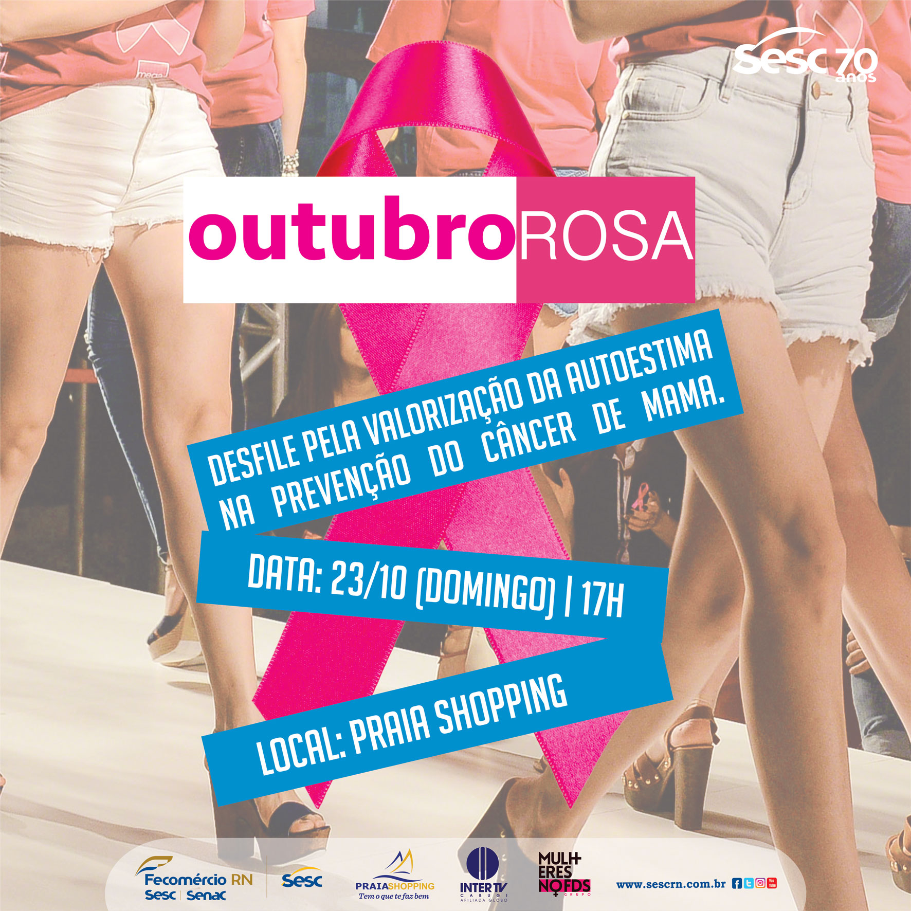 Desfile - Sesc no Outubro Rosa 2016