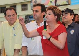 Resultado de imagem para Dilma em natal RN