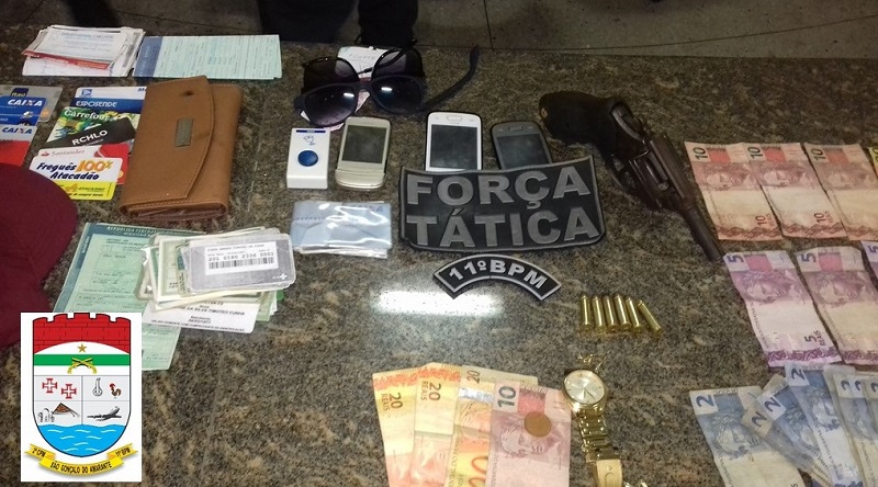 Dupla é detida após assaltos (2)
