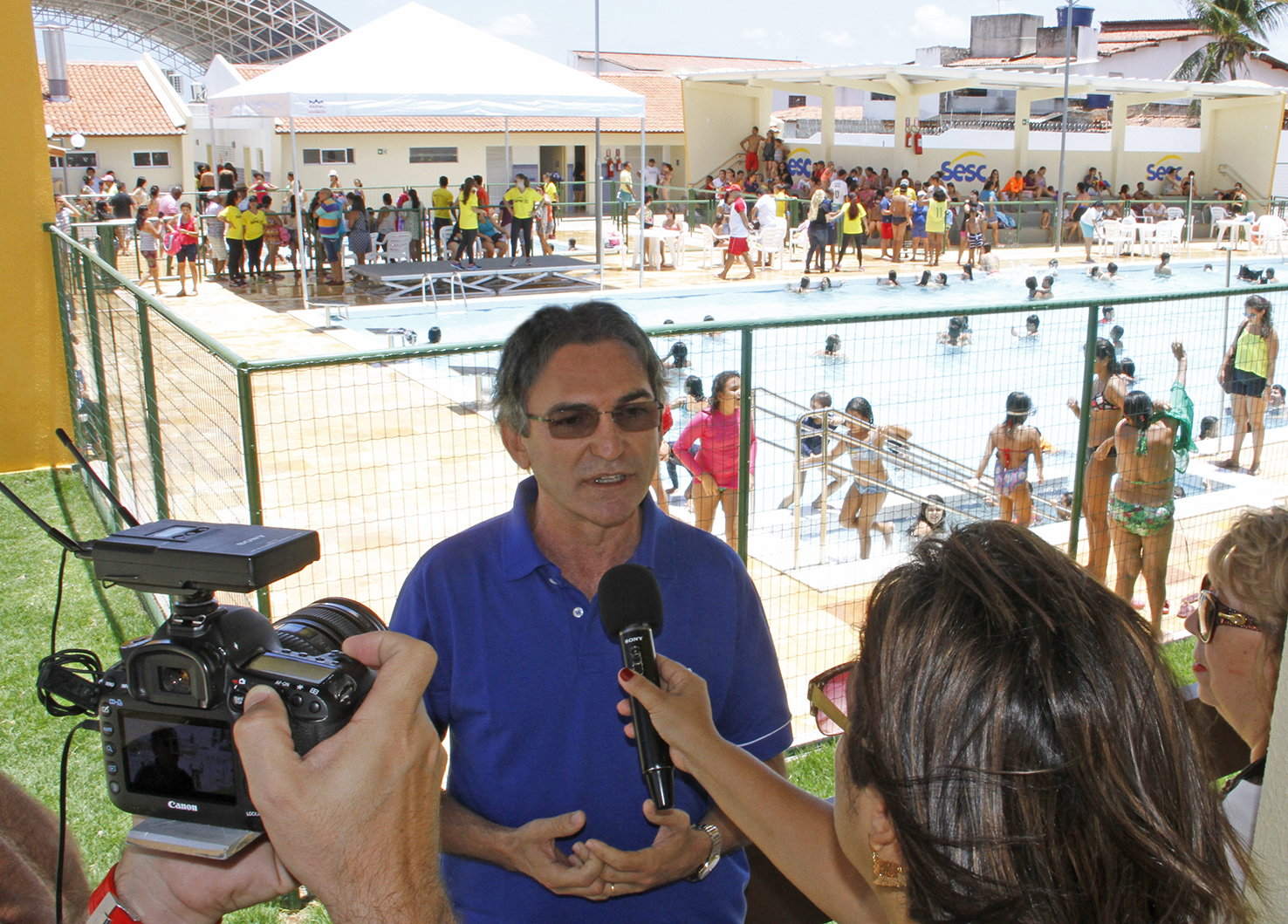 Marcelo Queiroz concede entrevista