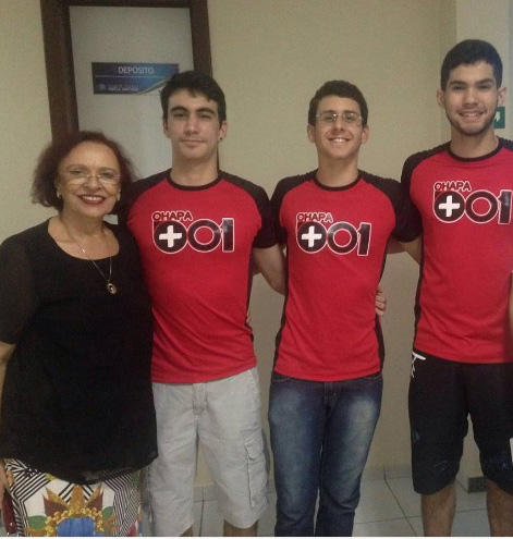Maria Celia Lopes, diretora-geral do Cei Mirassol (Esq) destaca ação social encampada pelos alunos da instituição de ensino