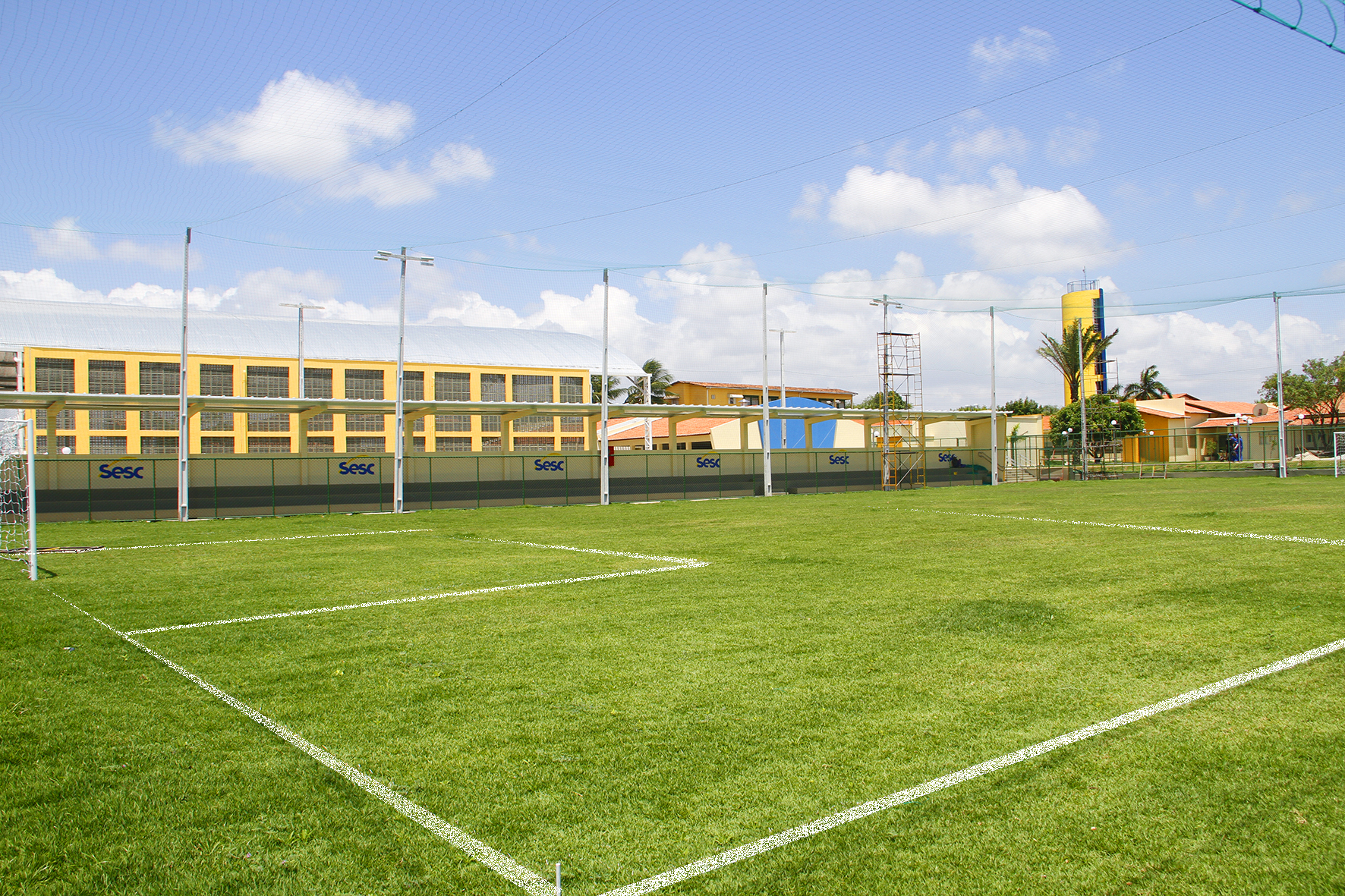 Novo Sesc Zona Norte - Campo de  futebol society