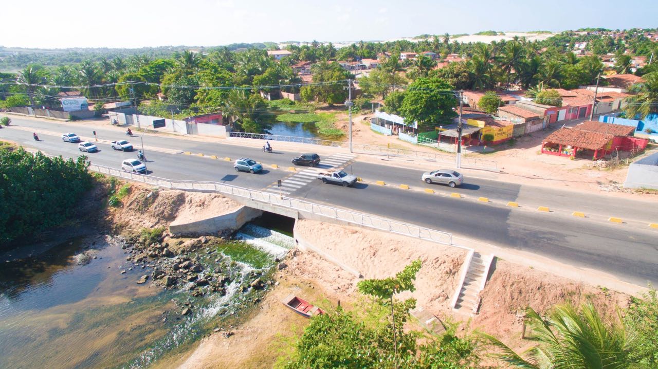 FOTOS: Governo investe R$ 718 mil e conclui a nova ponte sobre o Rio Doce,  na Zona Norte de Natal - Blog do BG