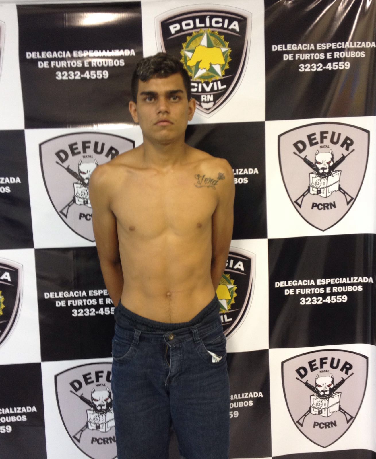 Ronald Felipe Andrade Lunardo, 19 anos
