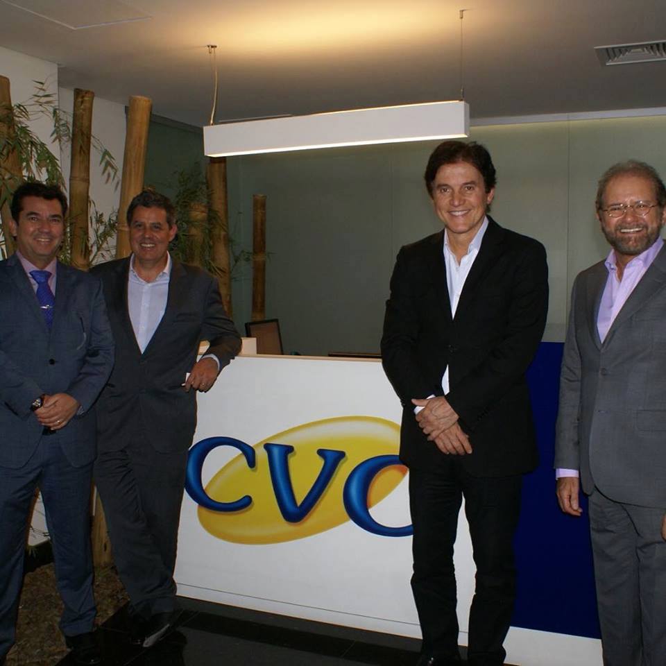 Ruy e Robinson com a CVC