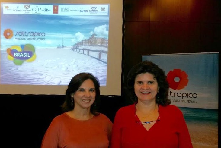 Solange e Aninha, no Roadshow em Portugal