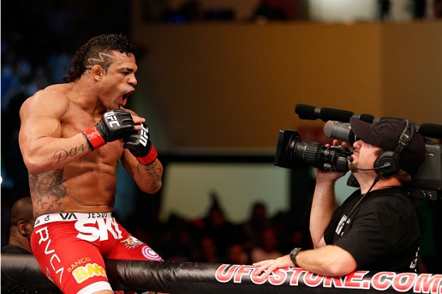 Belfort está focado na disputa pelo cinturão (Foto UFC)