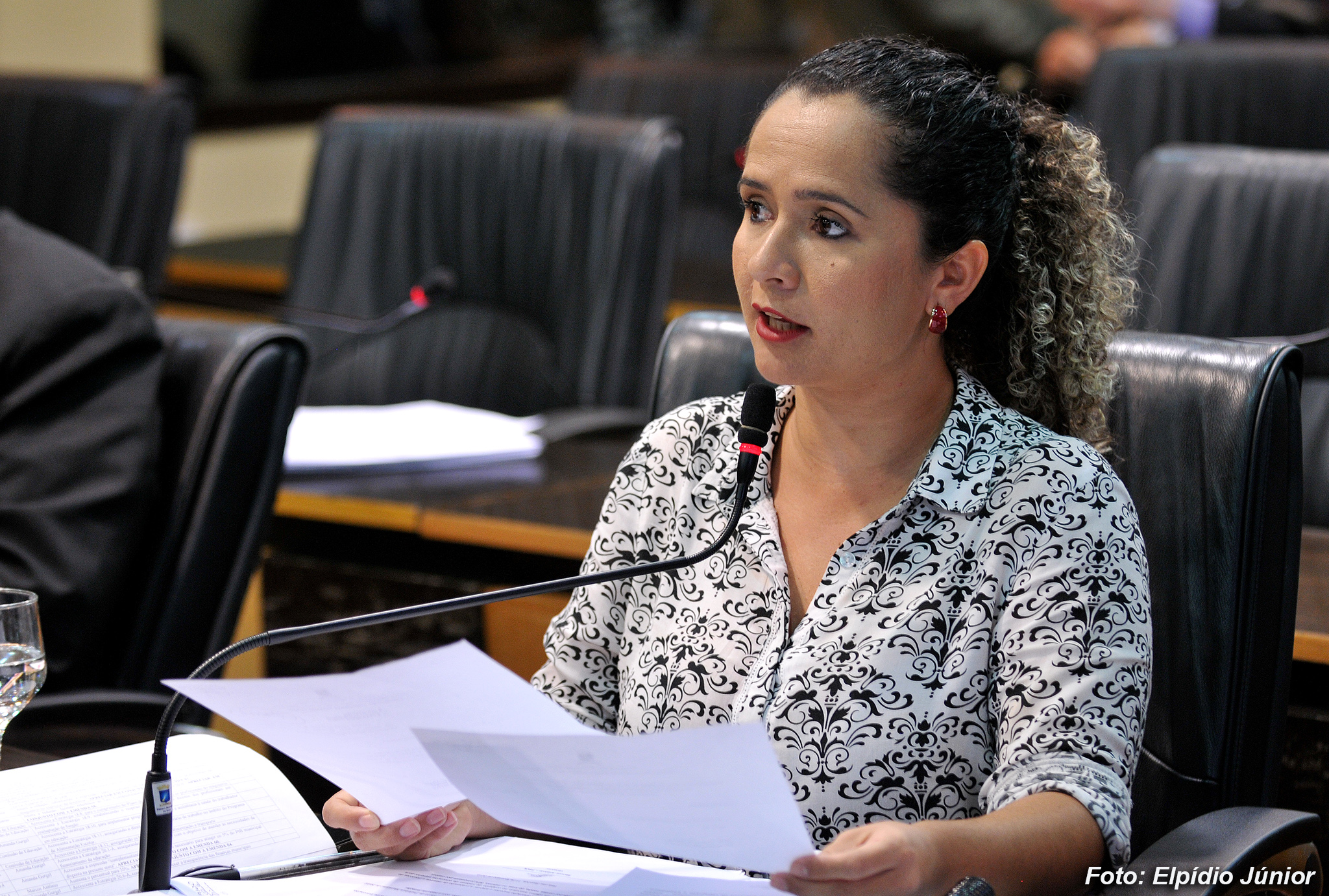 Verª. Amanda Gurgel - Foto ELPÍDIO JÚNIOR