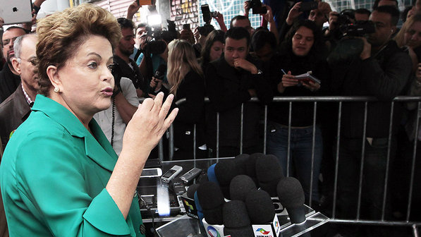 A presidente Dilma Rousseff concede entrevista A presidente Dilma Rousseff concede entrevista