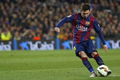 Messi jogou bem, mas não balançou as redes no clássico deste domingo Foto: Paul Hanna / Reuters