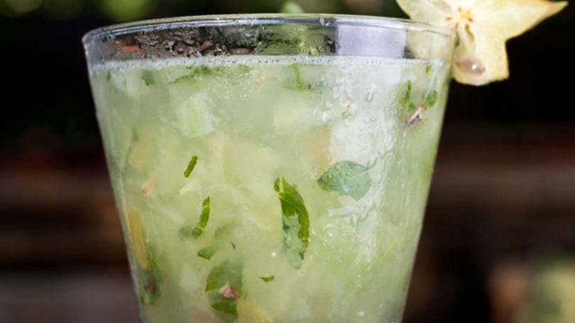 Copo de caipirinha